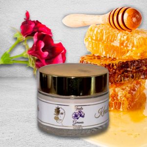 Crema Facial Nutritiva de Geranio y Jalea Real