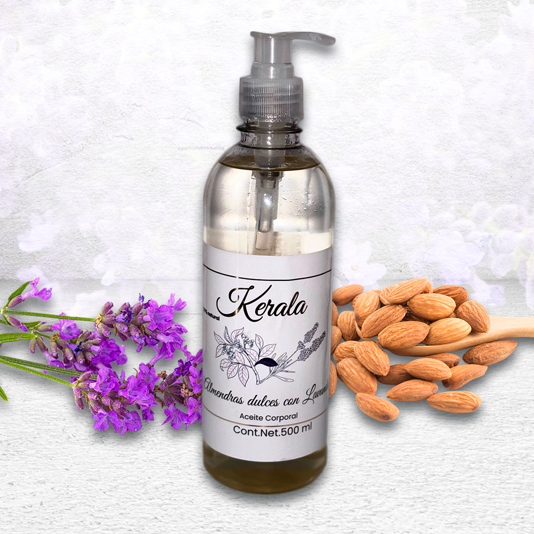 Aceite Corporal Almendras Dulces Con Lavanda